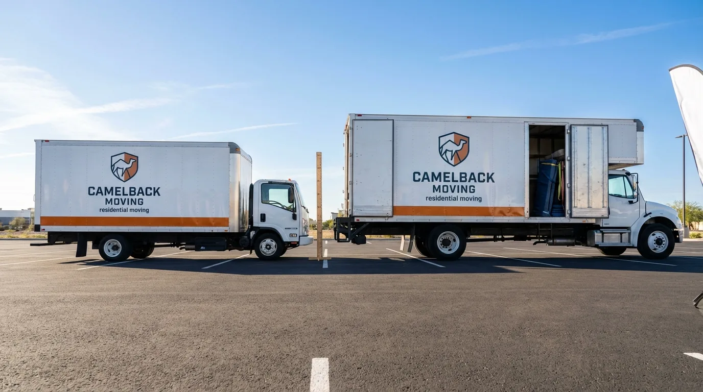 Moving truck size capacity guide in Butler
